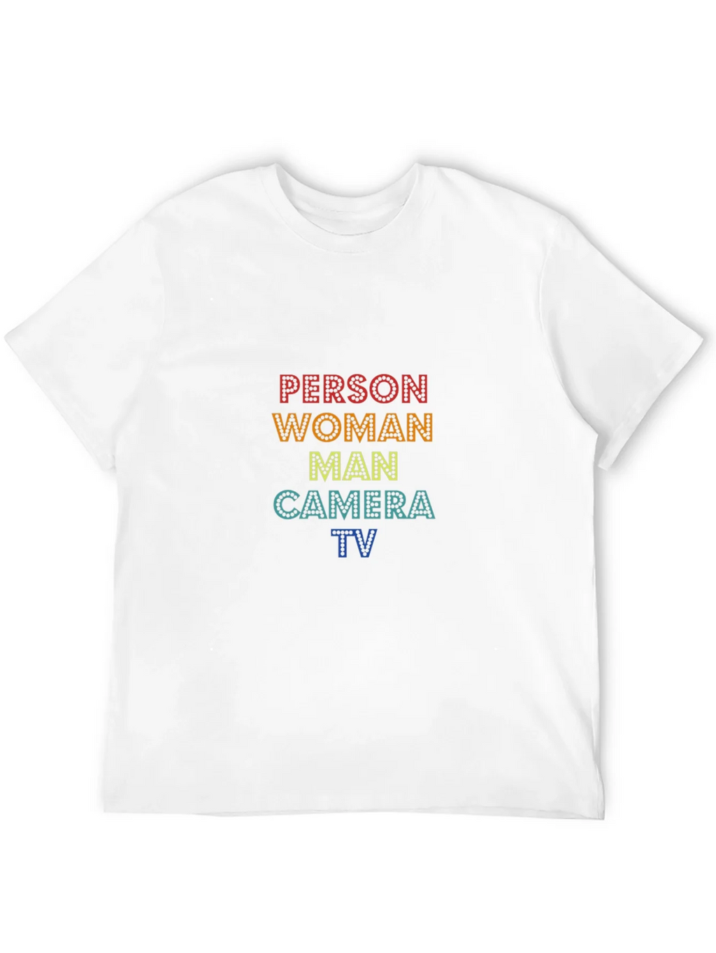 Person Woman Man Camera TV Black T-Shirt product image 11