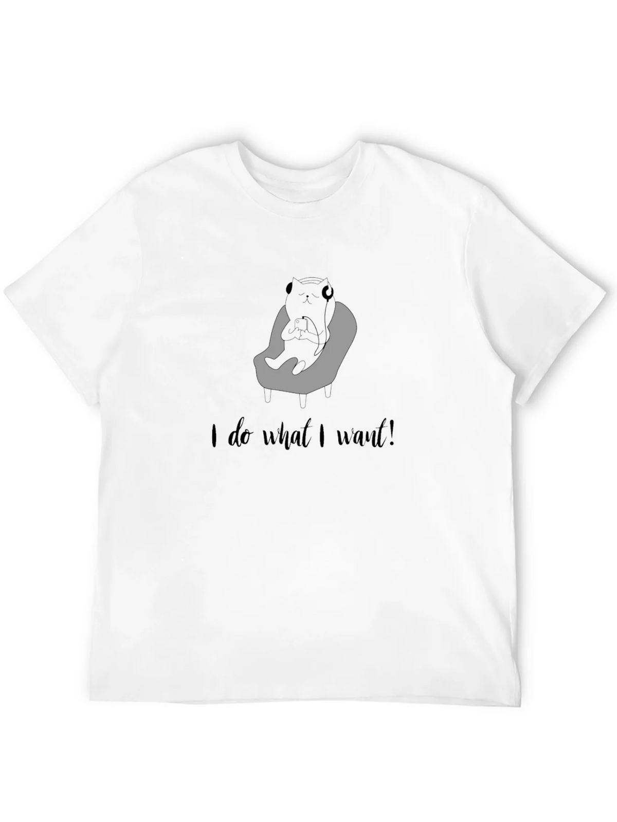 I do what I want! Graphic Tee product image 1