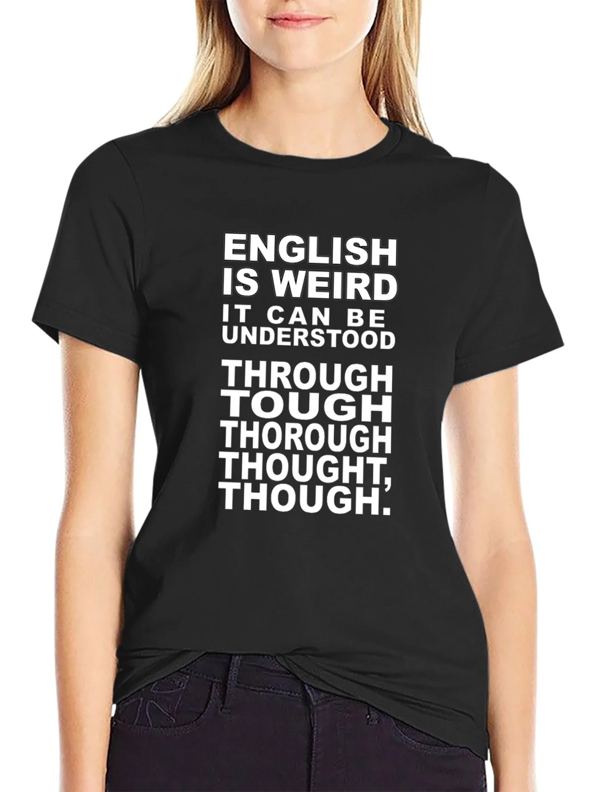 English is Weird Graphic T-Shirt product image 1