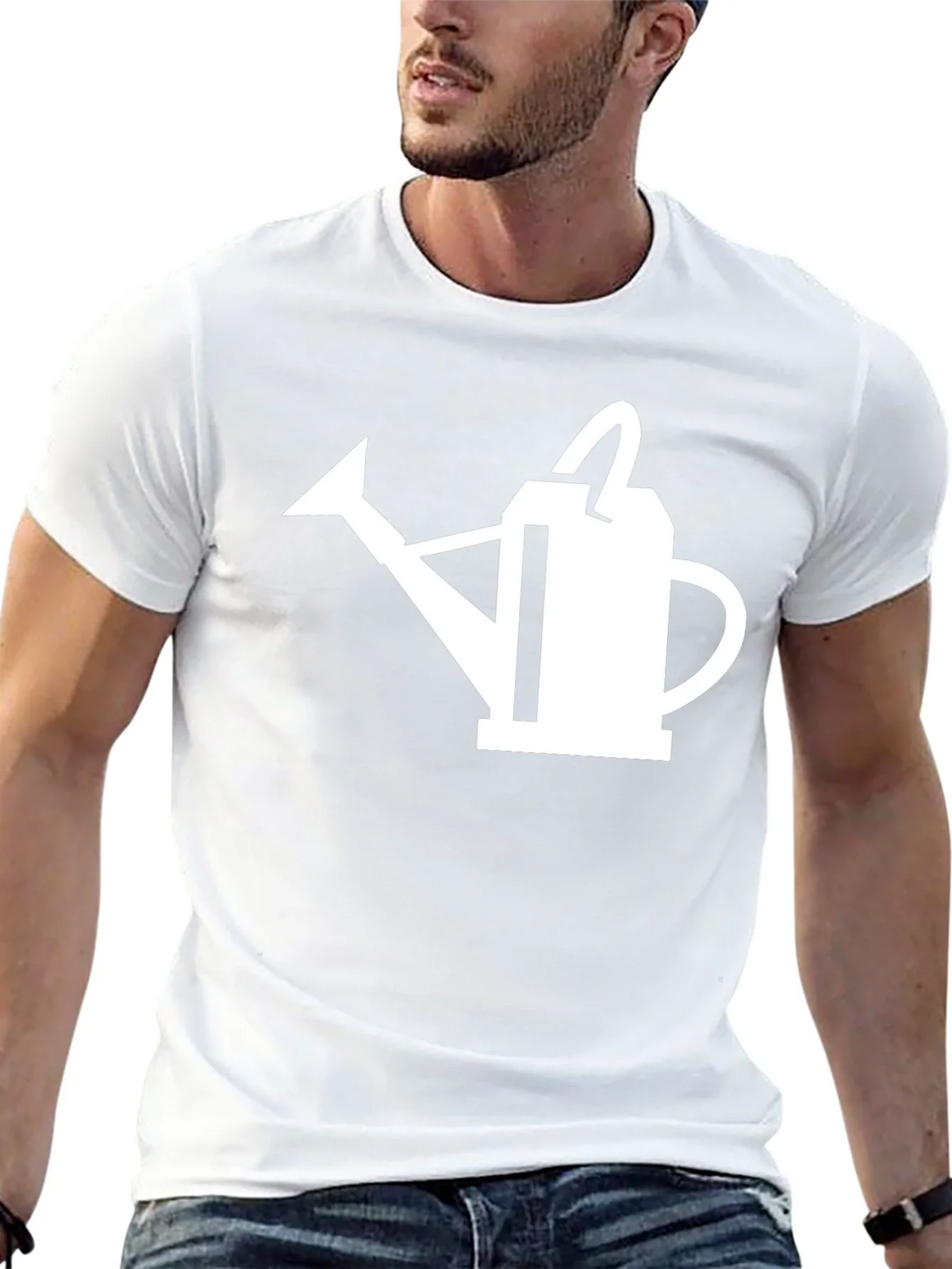 Watering Can Graphic Tee - Black product image 8