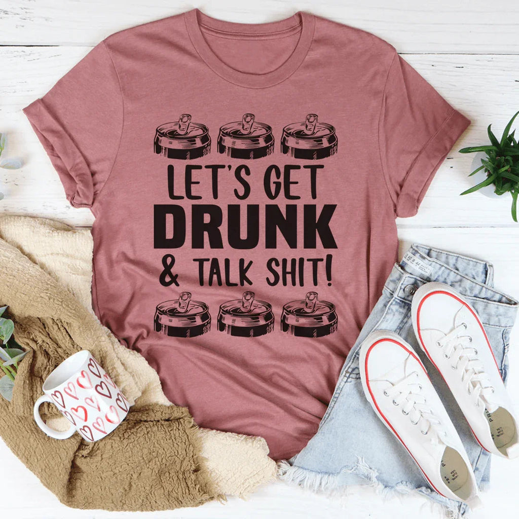 Let's get Drunk Tee product image 3