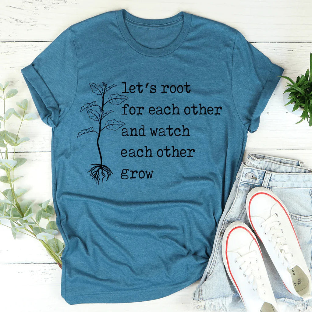 Let's Root For Each Other Tee product image 4