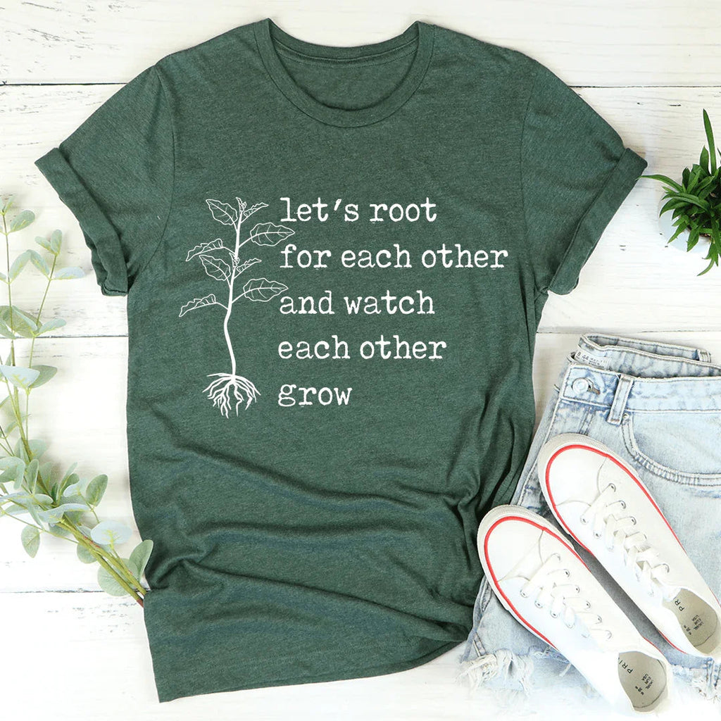Let's Root For Each Other Tee product image 1