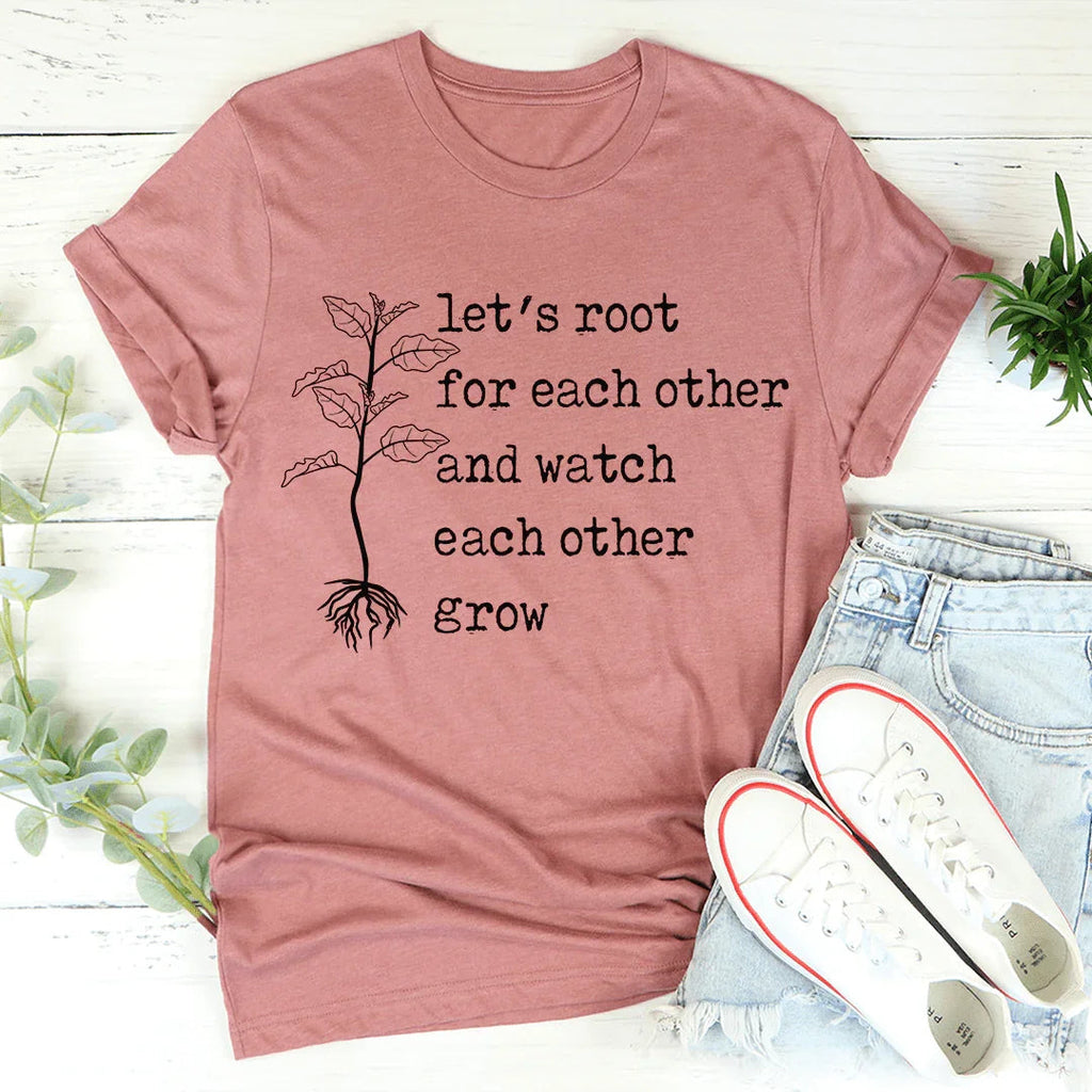 Let's Root For Each Other Tee product image 3