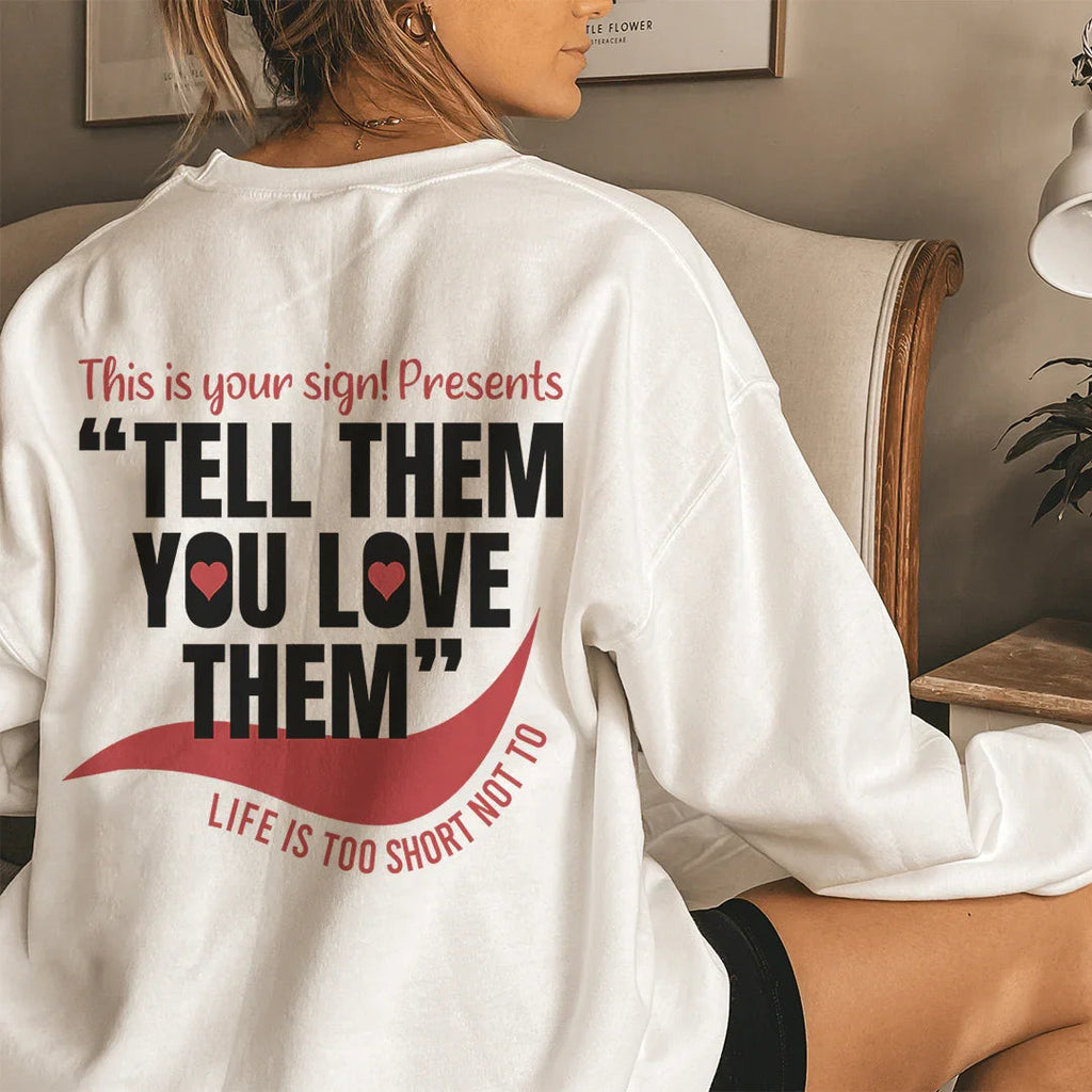 Life Is Too Short Sweatshirt product image 1