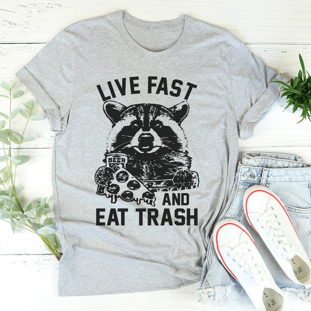 Live Fast And Eat Trash Tee product image 1