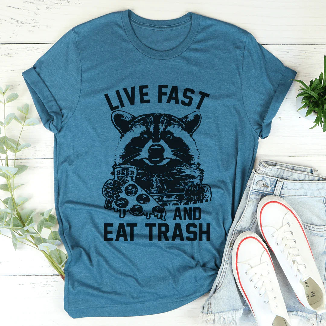 Live Fast And Eat Trash Tee product image 4