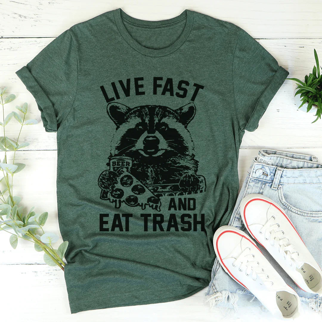 Live Fast And Eat Trash Tee product image 3