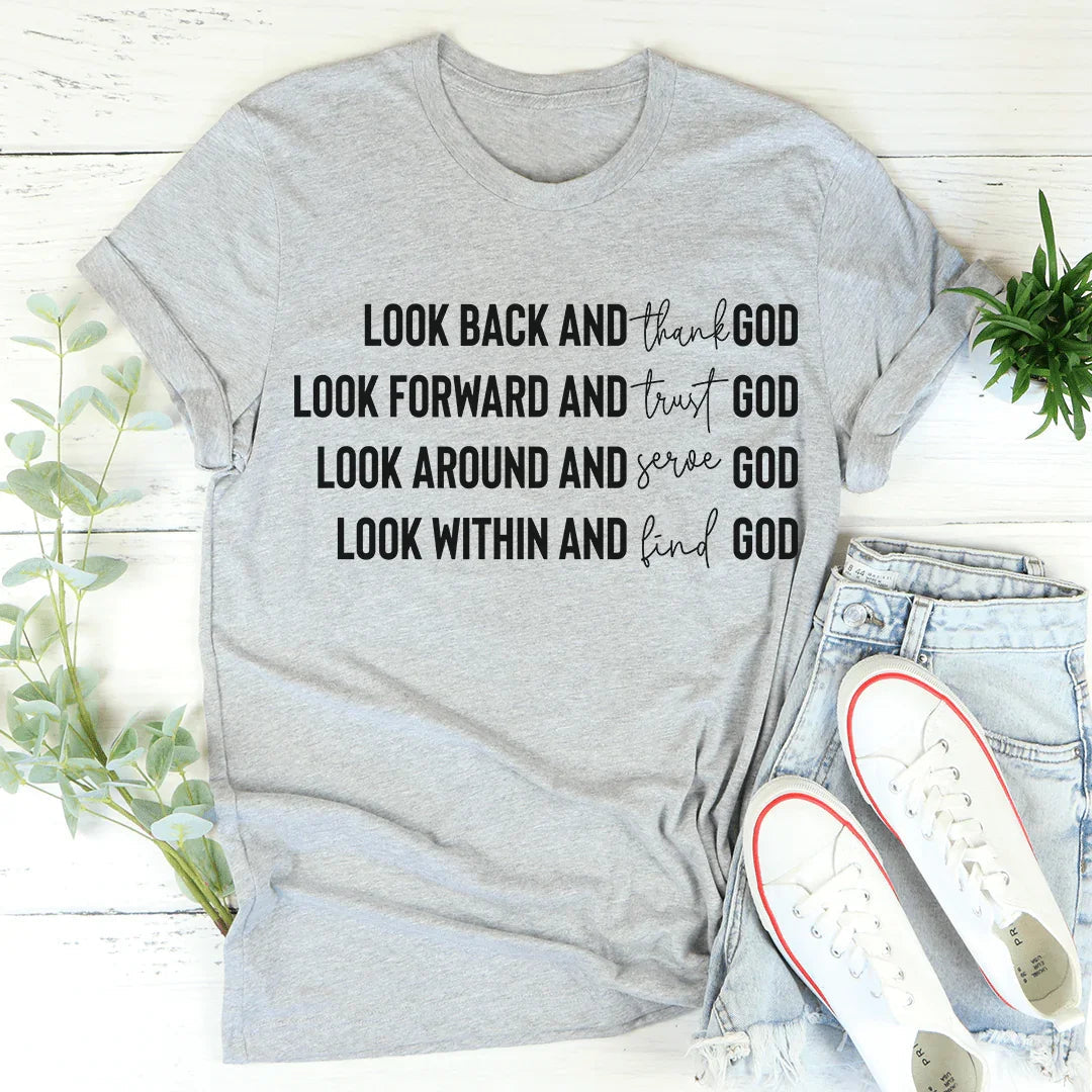 Look Back And Thank God Tee product image 2