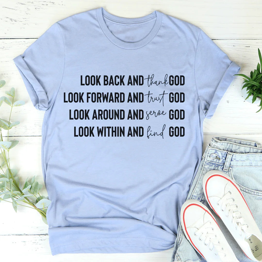 Look Back And Thank God Tee product image 1