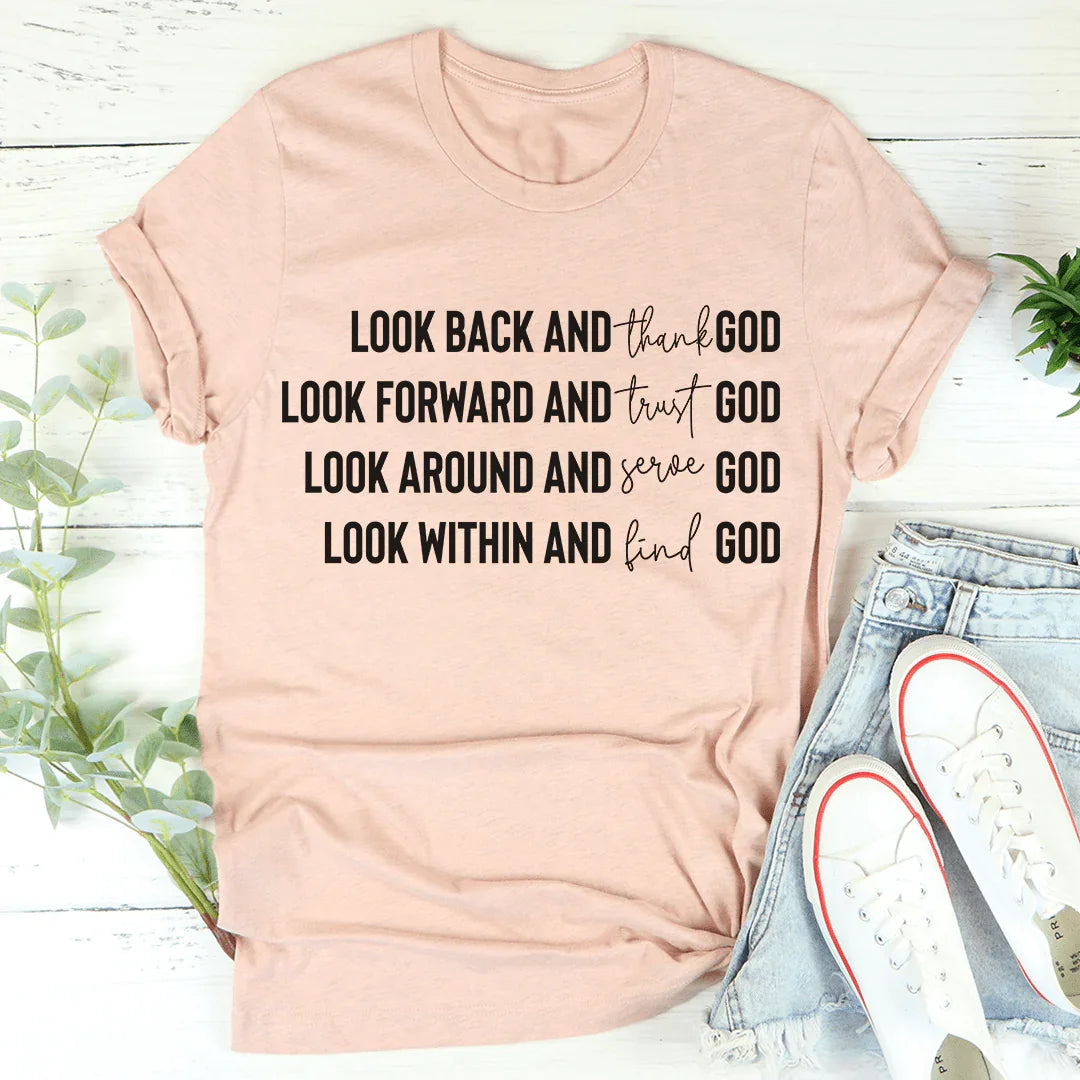 Look Back And Thank God Tee product image 4