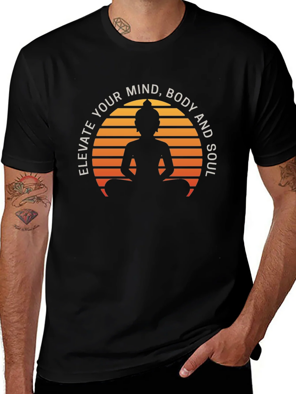 Elevate Mind Body and Soul T-Shirt product image 1