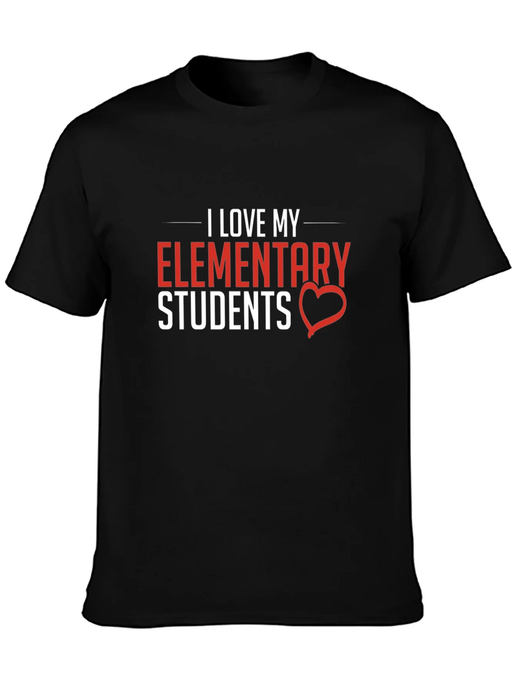 I Love My Elementary Students Graphic T-Shirt product image 1