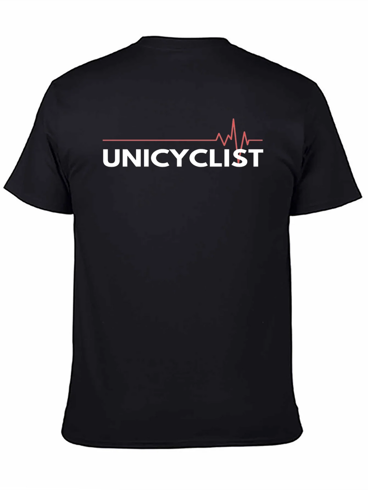 Unicyclist Heartbeat T-Shirt - Ride with Passion product image 1