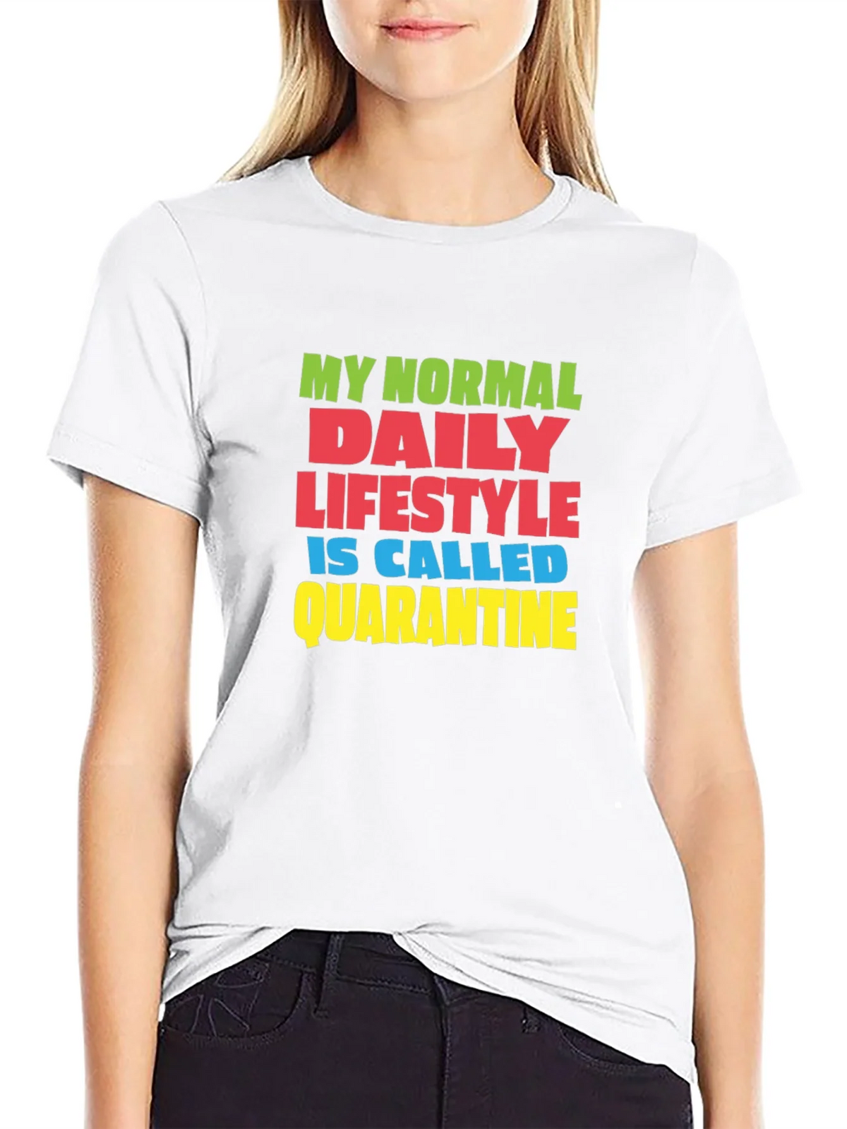 Quarantine Lifestyle Graphic Tee - Comfortable Cotton product image 4
