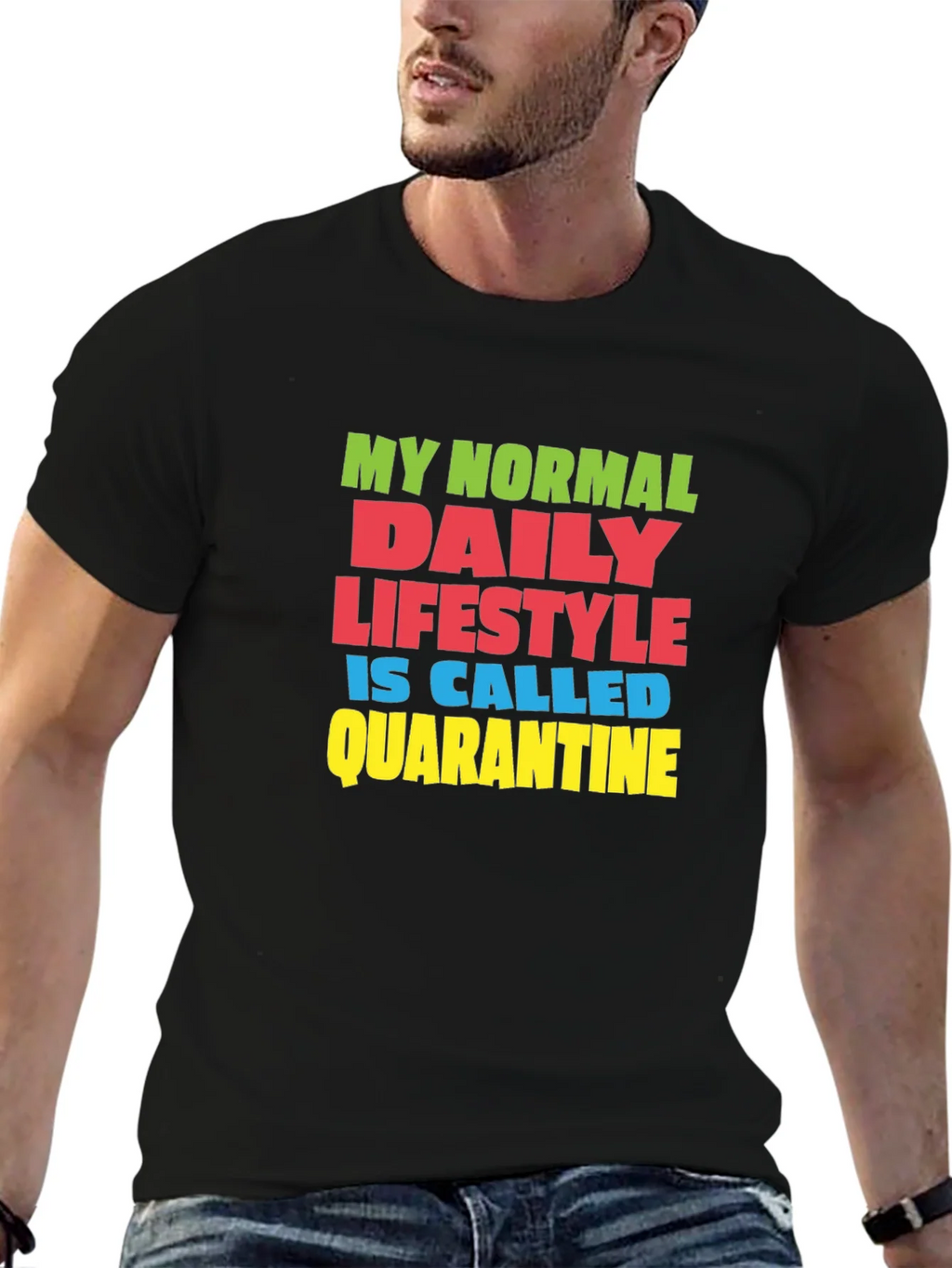 Quarantine Lifestyle Graphic Tee - Comfortable Cotton product image 2