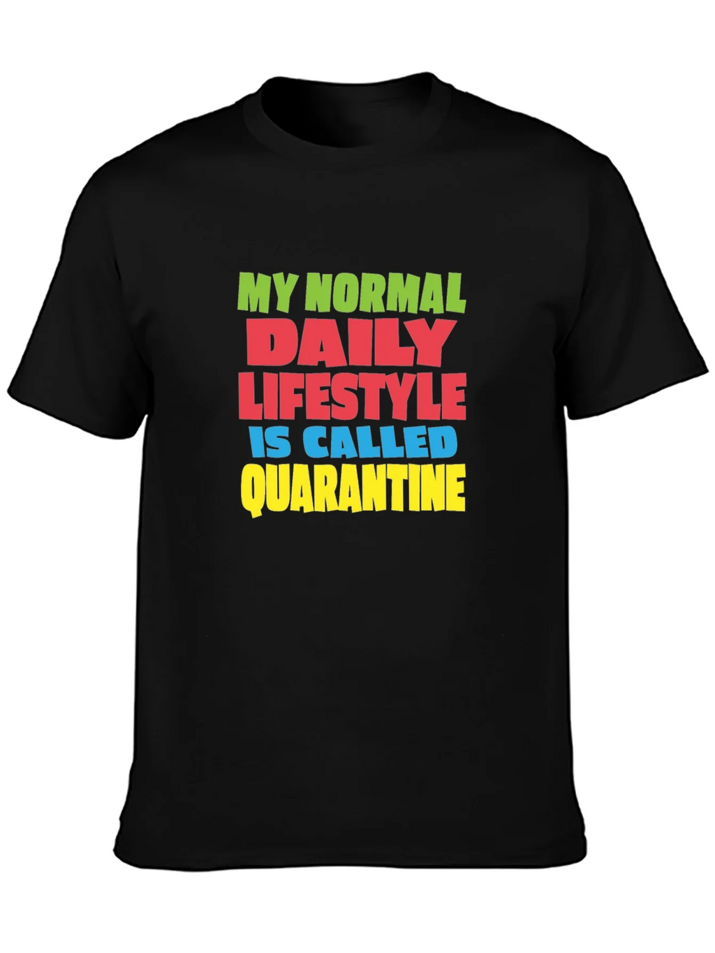 Quarantine Lifestyle Graphic Tee - Comfortable Cotton product image 1