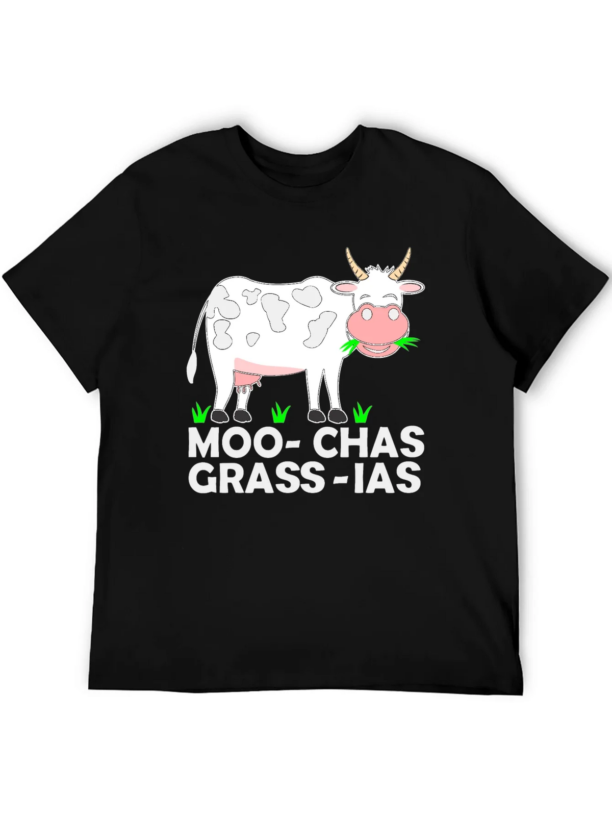 Moo-Chas Grass-ias Graphic T-Shirt product image 3
