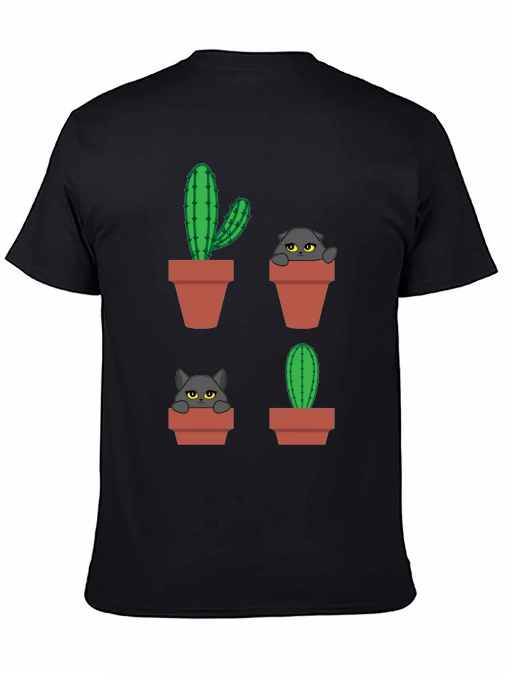 Cactus Cat T-Shirt - Plant Lover Tee product image 2