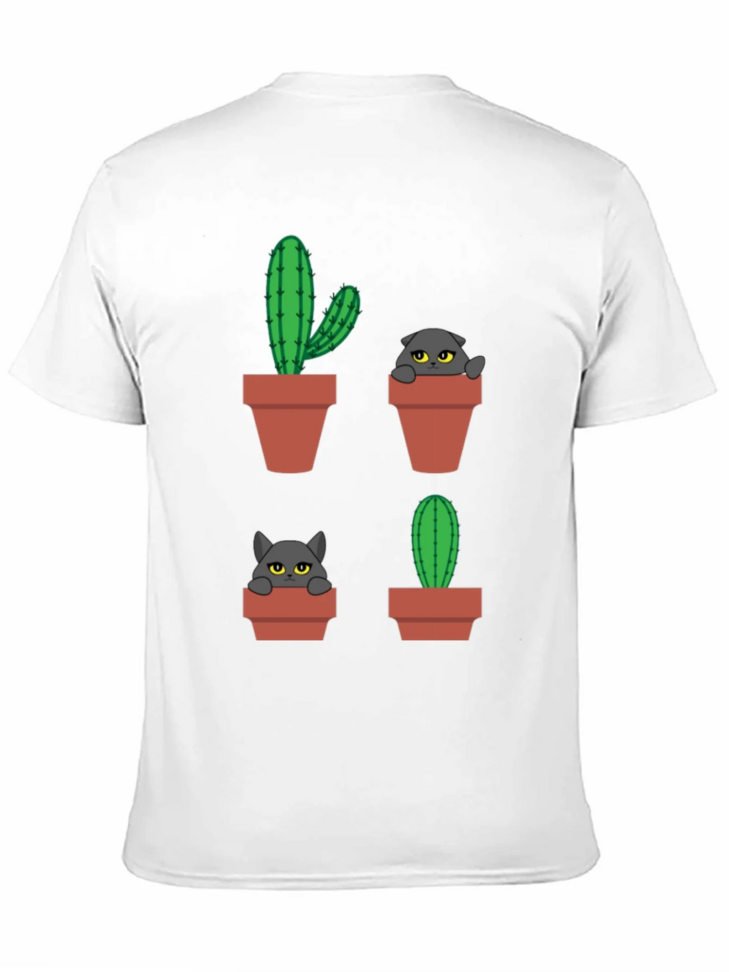 Cactus Cat T-Shirt - Plant Lover Tee product image 6