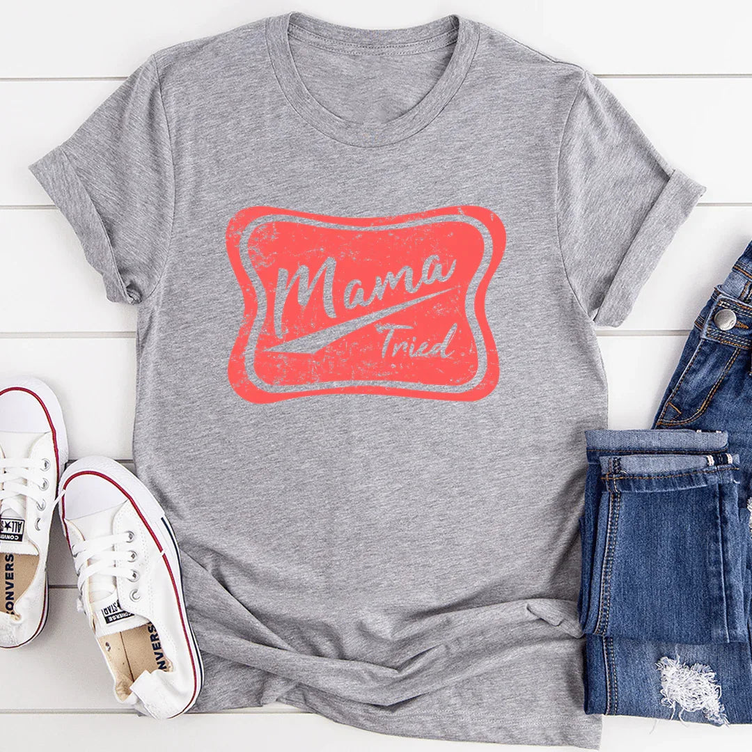 Vintage Country Western Motherhood Graphic T-Shirt – "Mama product image 3