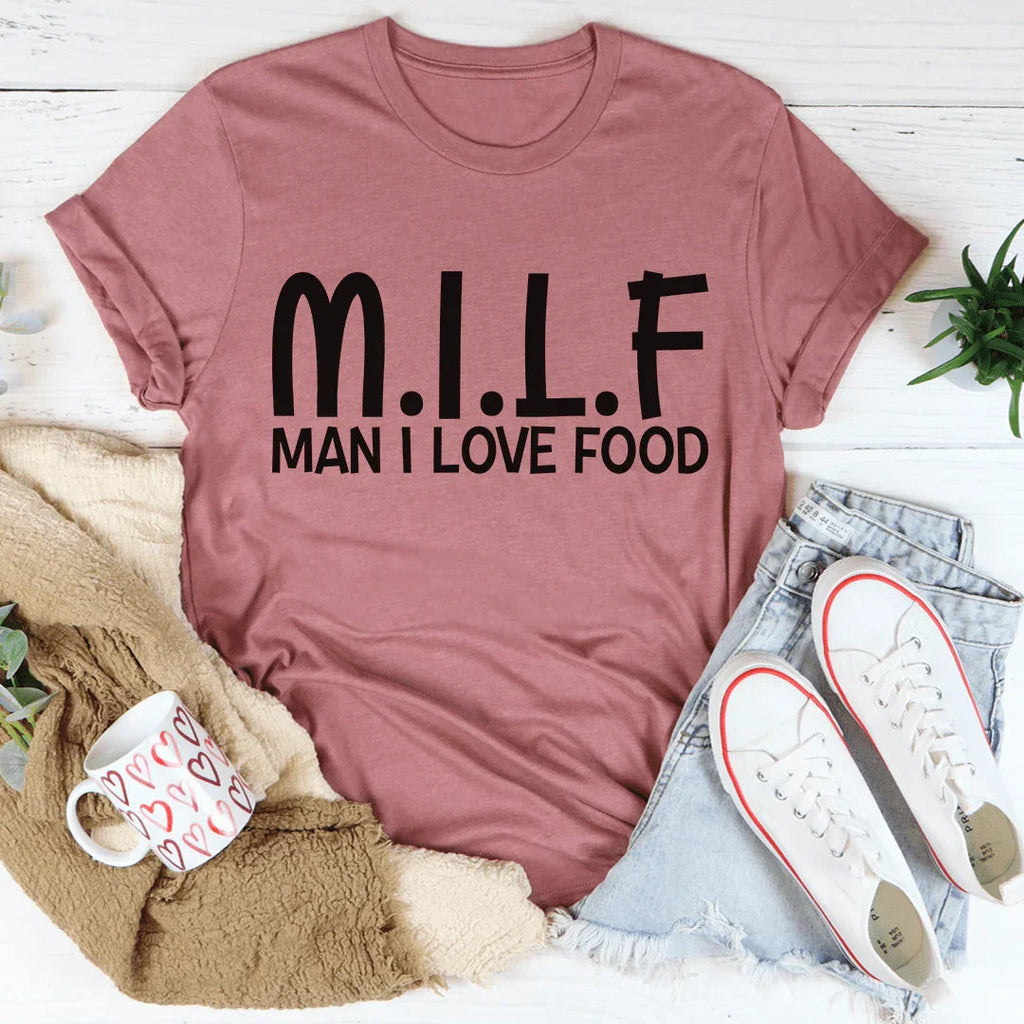 Man I Love Food Tee product image 4