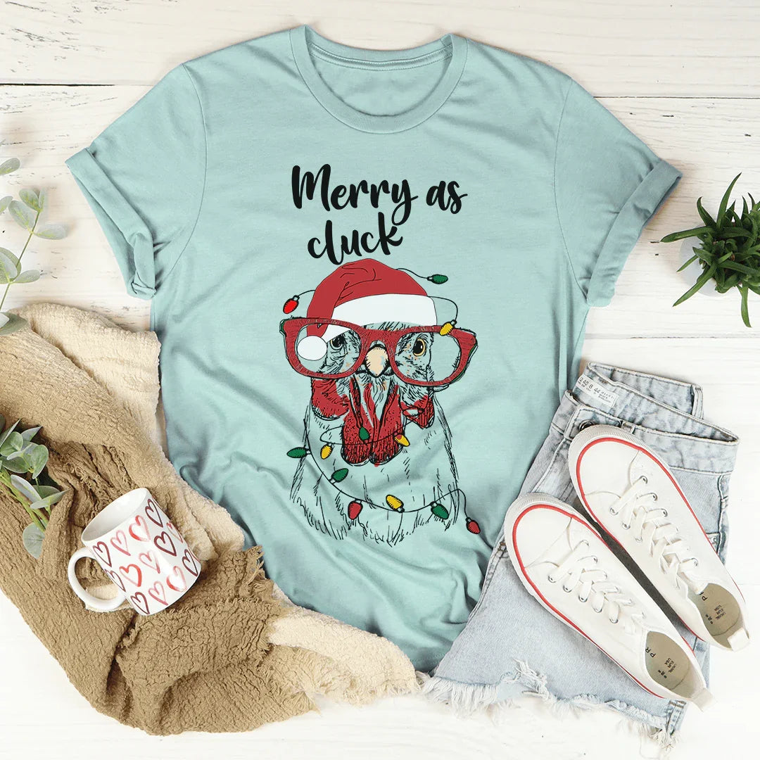 Merry As Cluck Tee product image 4
