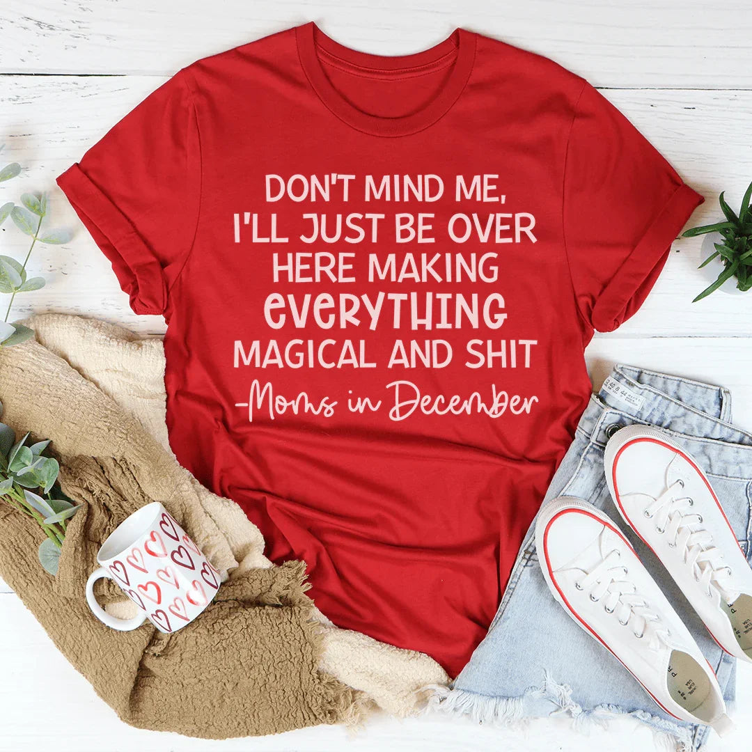 Moms In December Tee product image 1