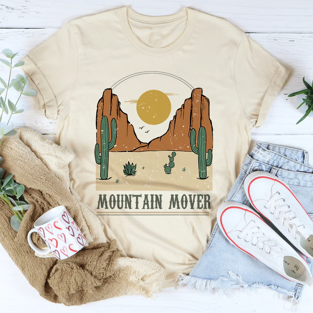 Mountain Mover Graphic T-Shirt – Inspirational Christian product image 1