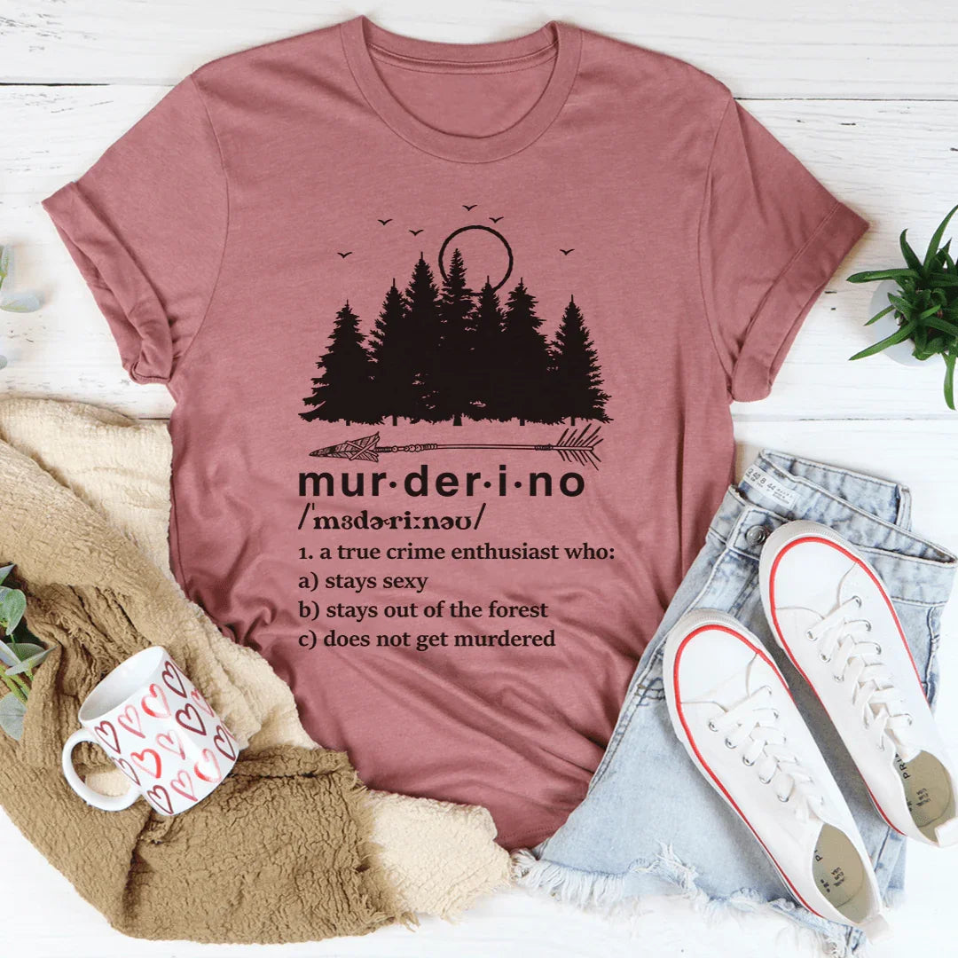 Murderino Noun Tee product image 1