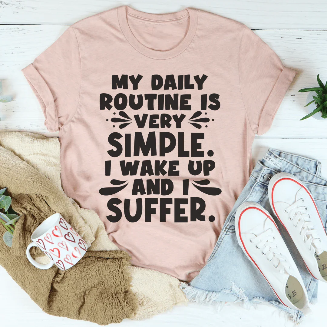 My Daily Routine Tee product image 1