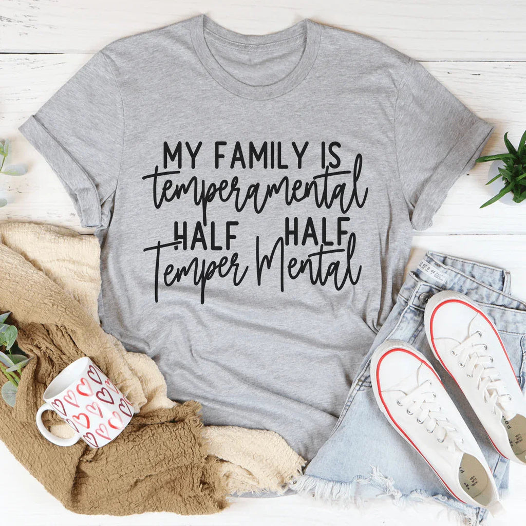 My Family Is Temperamental Tee product image 2
