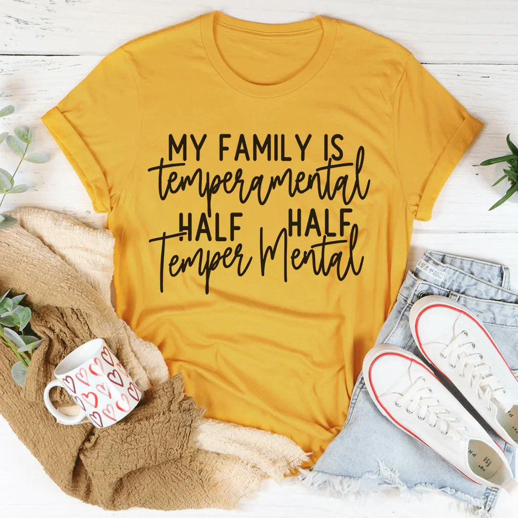 My Family Is Temperamental Tee product image 3