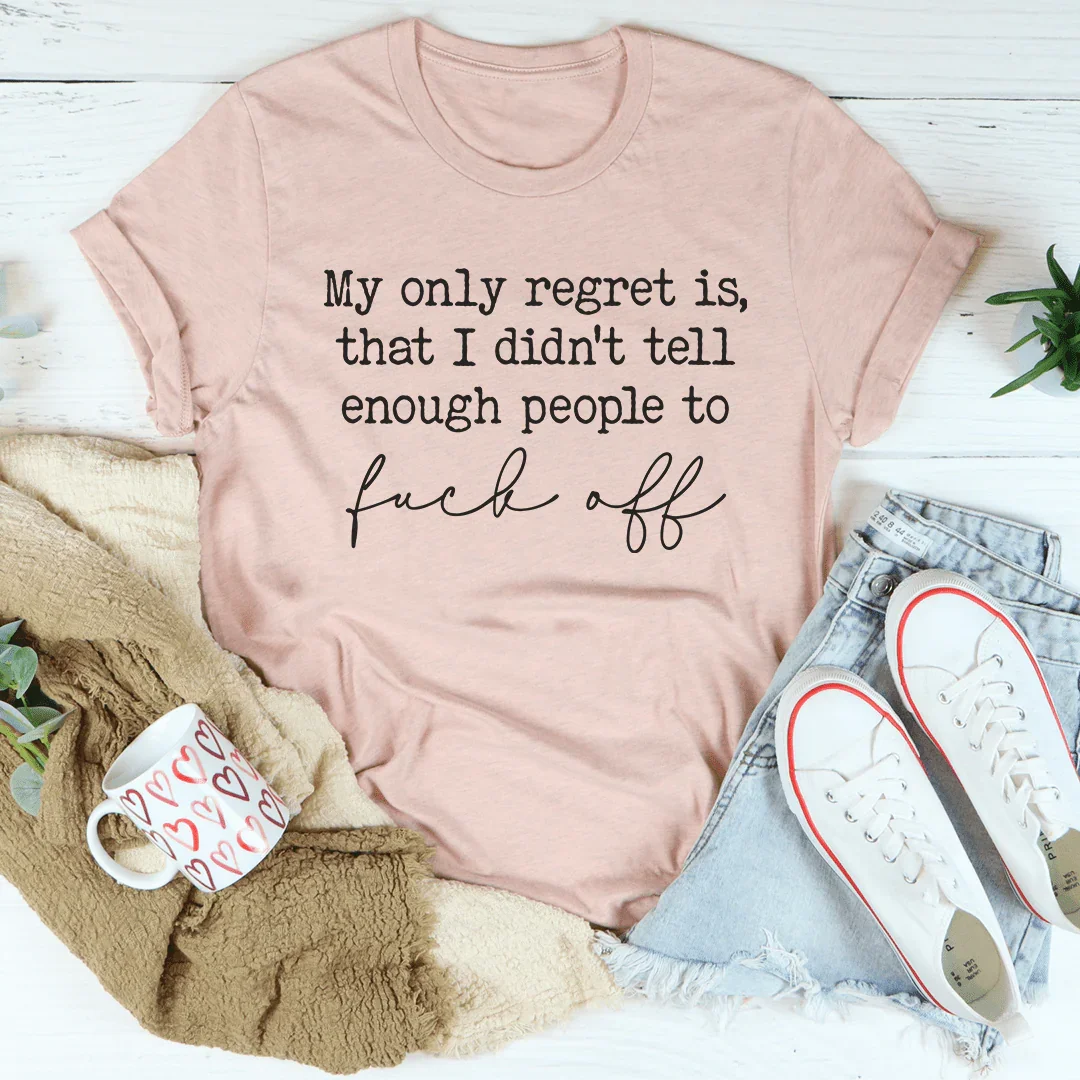 My Only Regret Tee product image 4