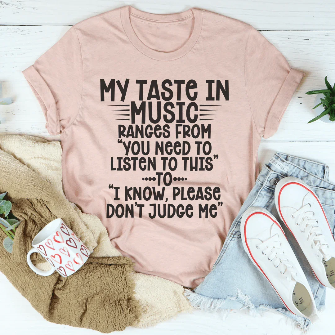 My Taste In Music Tee product image 4