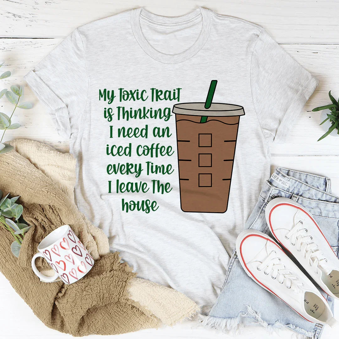 My Toxic Trait Iced Coffee Tee product image 4