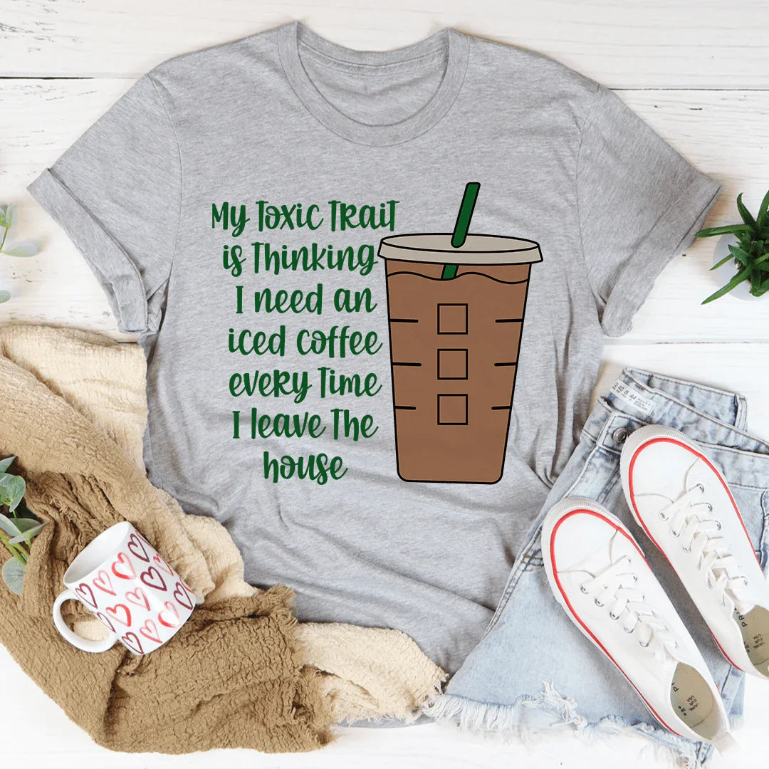 My Toxic Trait Iced Coffee Tee product image 2