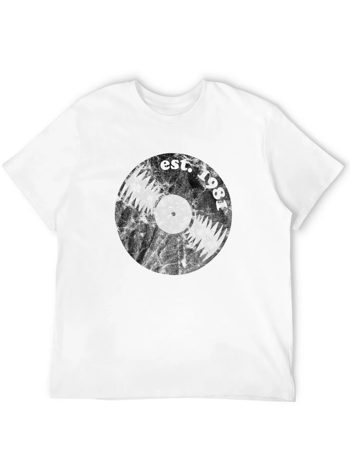 Est. 1981 Vinyl Record Graphic T-Shirt product image 11