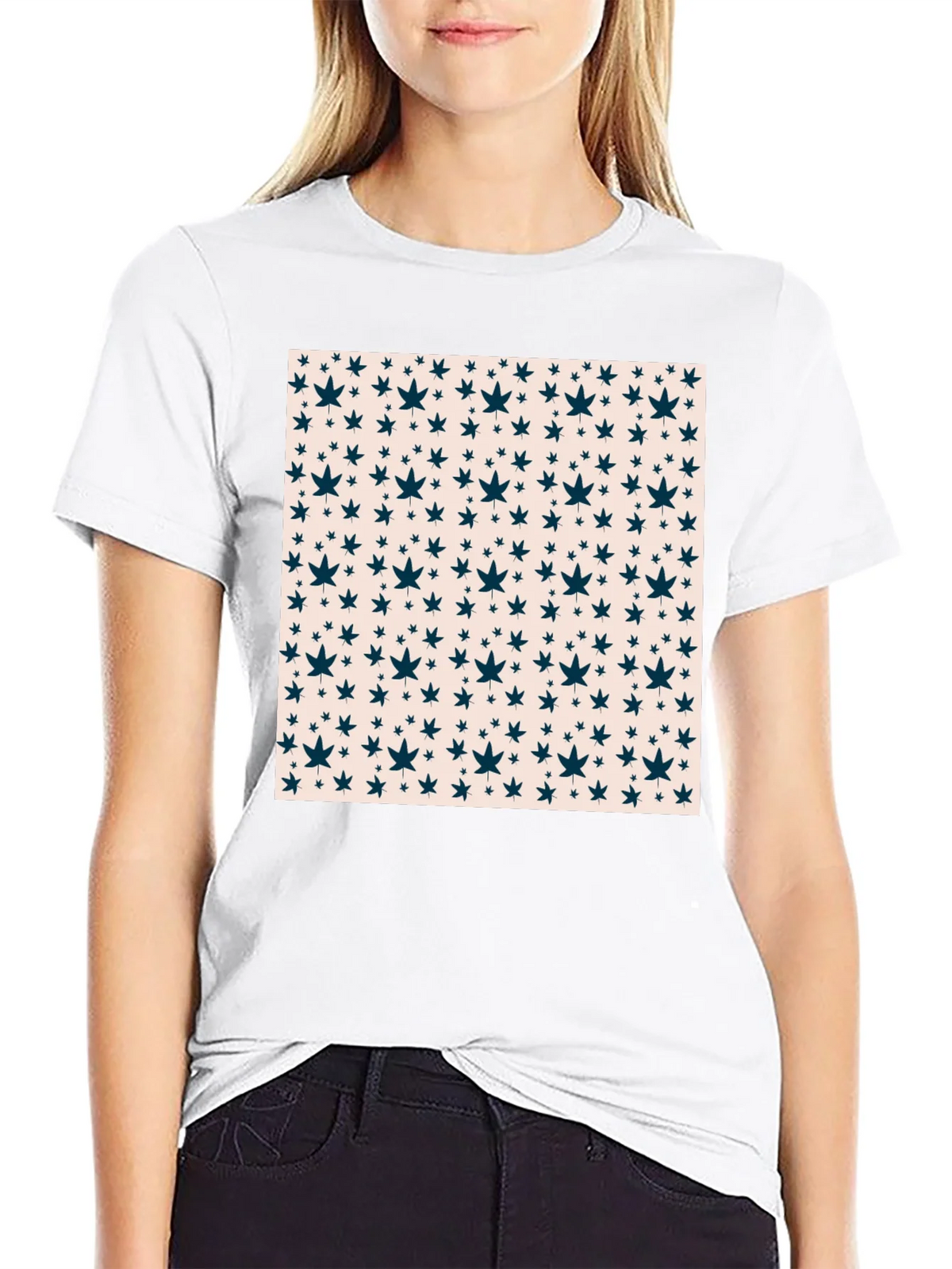 Marijuana Leaf Pattern T-Shirt product image 2
