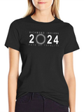Richmond Indiana 2024 Path of Totality T-Shirt product image 1