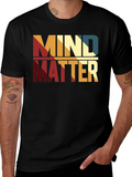Mind Over Matter Graphic Tee - Stylish Retro Design product image 1