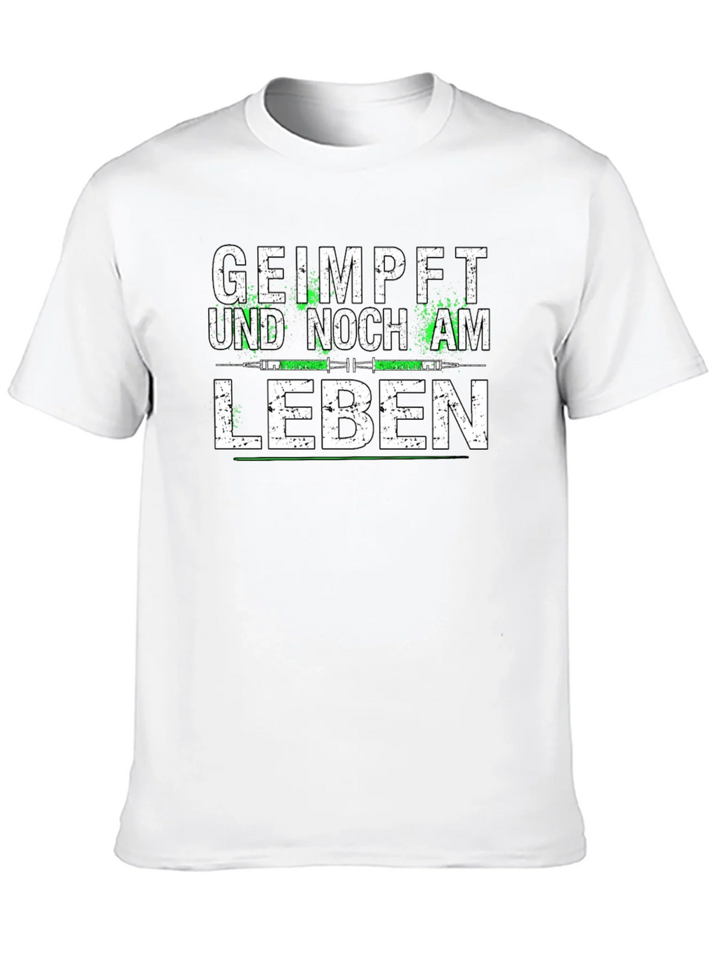 Geimpft Und Noch Am Leben T-Shirt product image 4