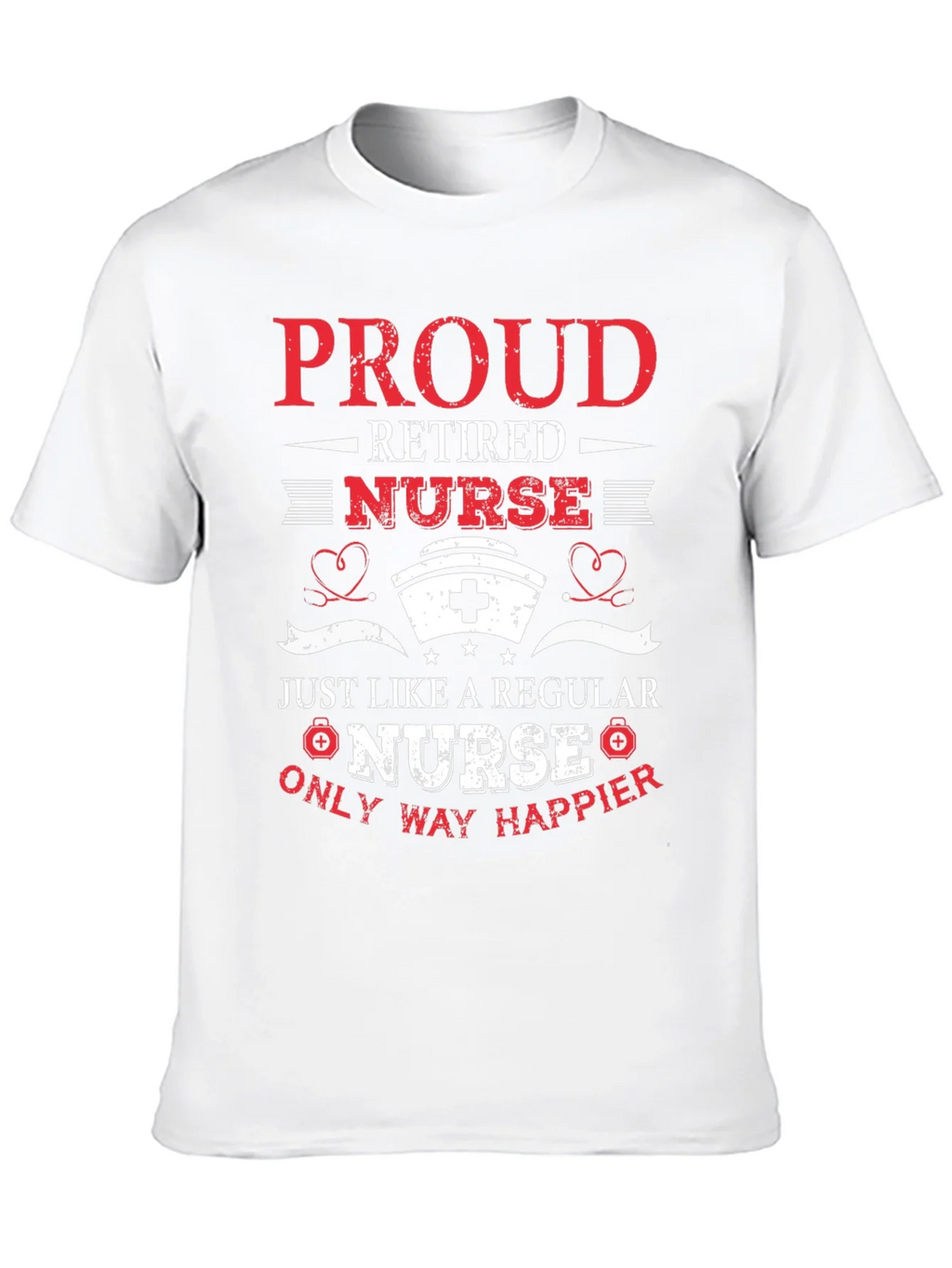 Proud Retired Nurse Graphic T-Shirt product image 6