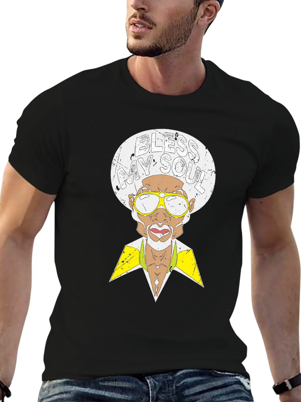 Bless My Soul Retro Graphic T-Shirt product image 1