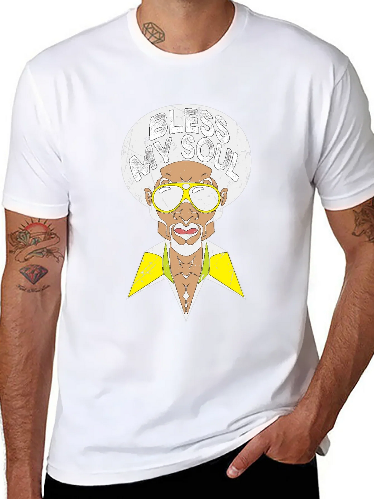 Bless My Soul Retro Graphic T-Shirt product image 2