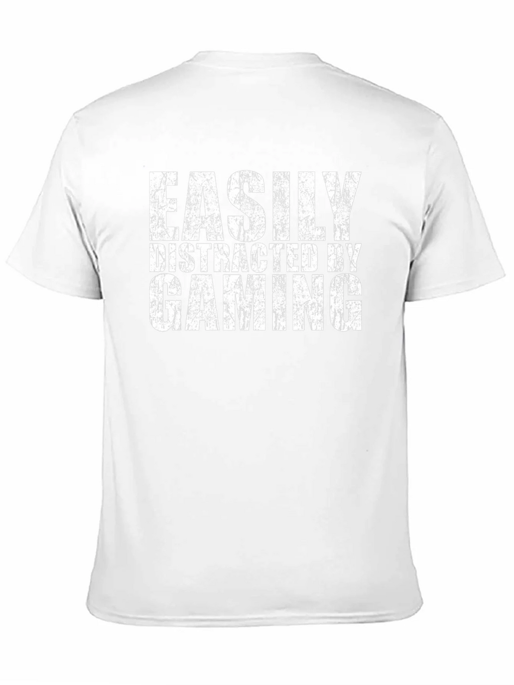 Easily Distracted By Gaming Black T-Shirt product image 2