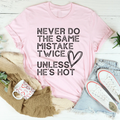 Never Do The Same Mistake Twice Tee product image 1