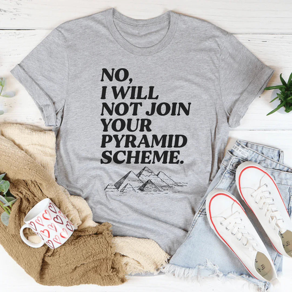 No I Will Not Tee product image 1