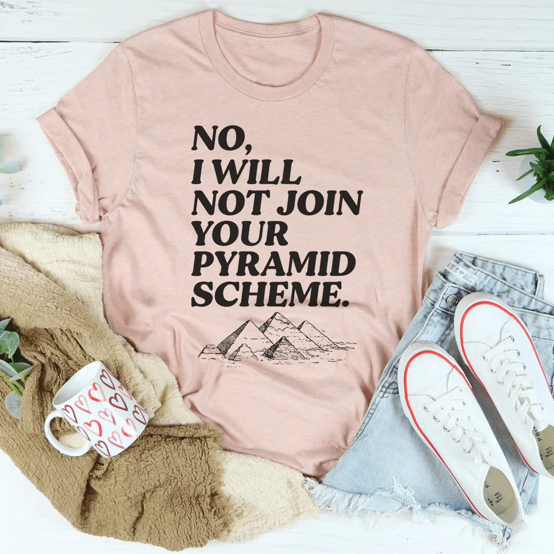 No I Will Not Tee product image 4
