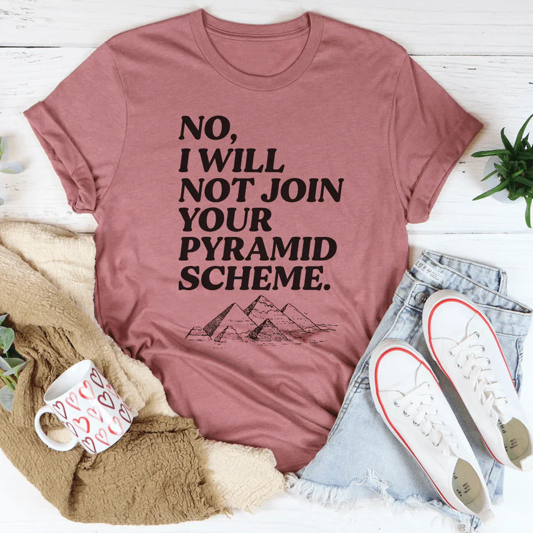 No I Will Not Tee product image 3